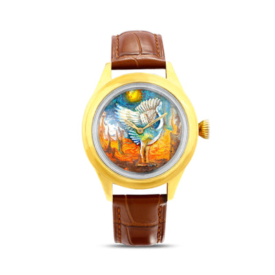 Ostrich Bird Clock