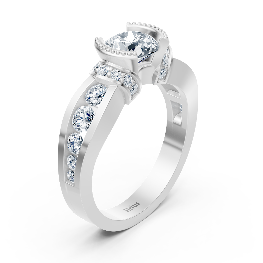 diamond ring white gold