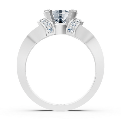 diamond ring white gold