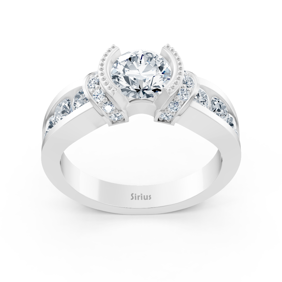 diamond ring white gold