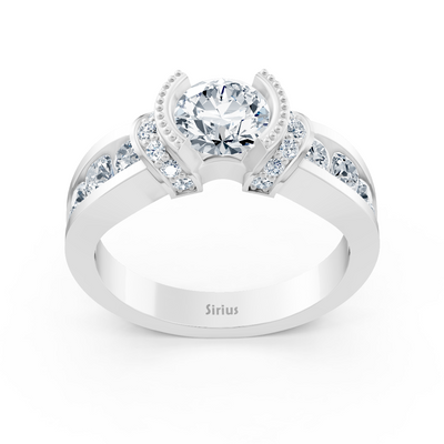 diamond ring white gold