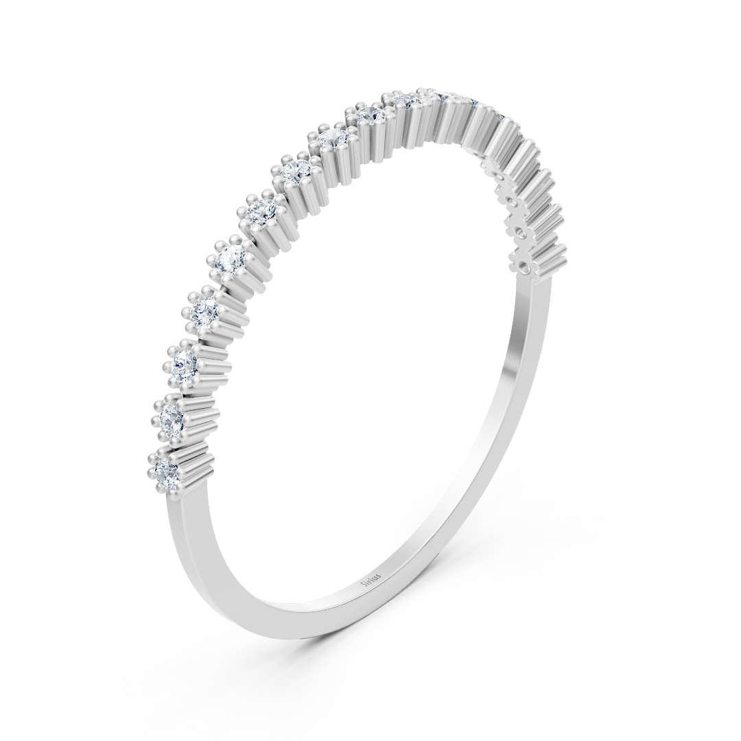 Weißgold Diamant Wellering