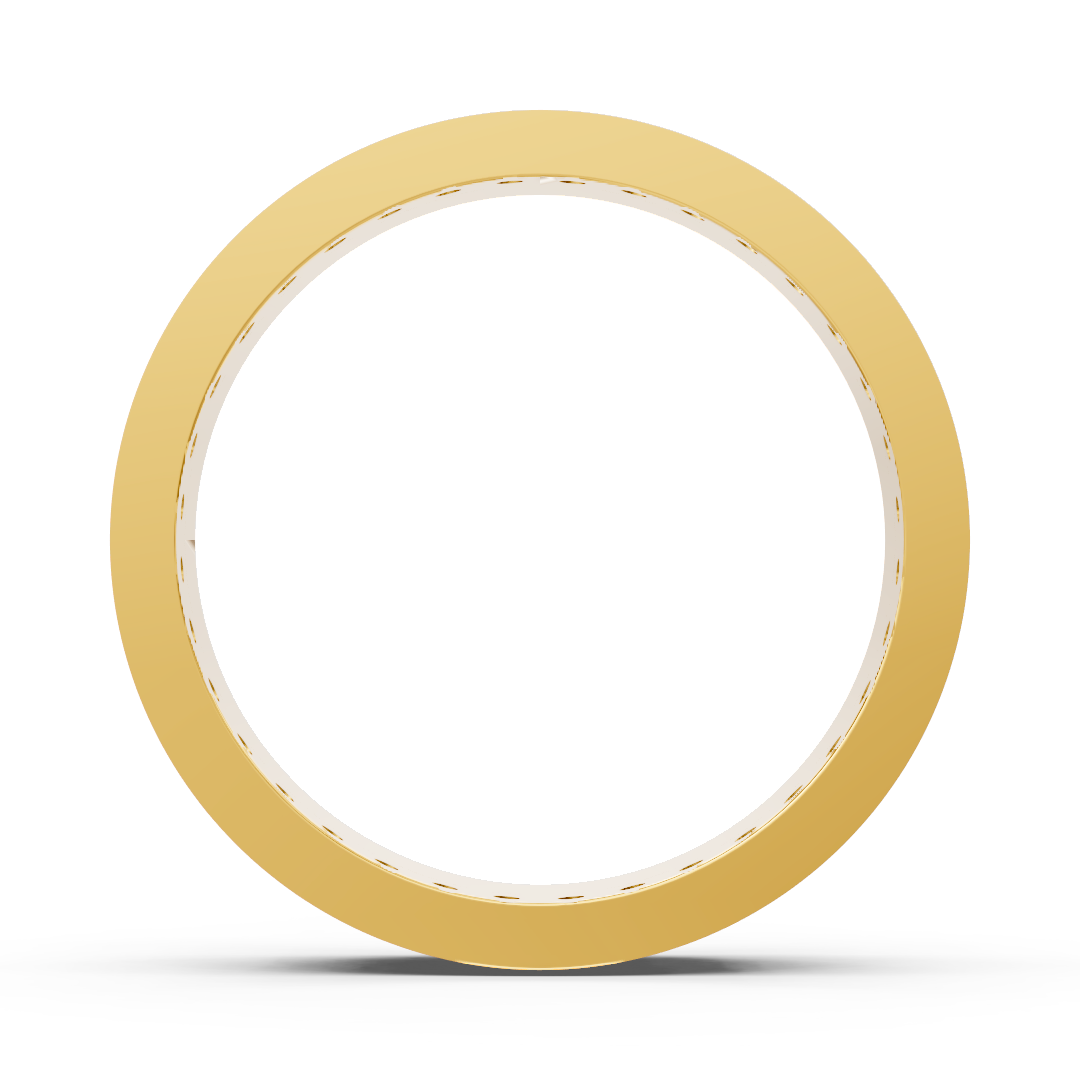 Exquisite diamond ring in 14K yellow gold