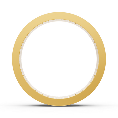Exquisite diamond ring in 14K yellow gold