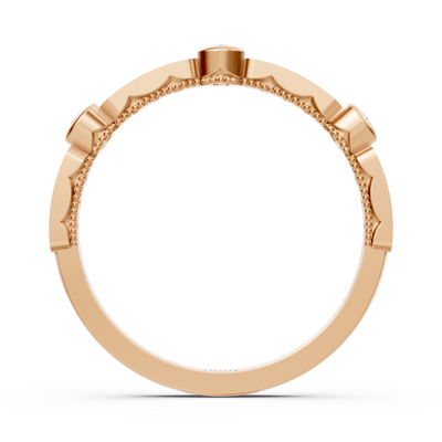 Memoire Diamantring Gelbgold