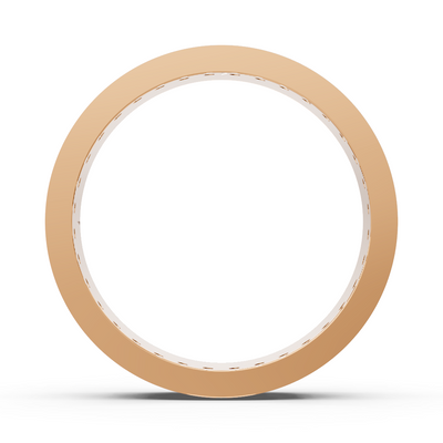 Exquisite diamond ring in 14K rose gold