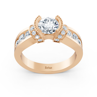 Diamantring Roségold