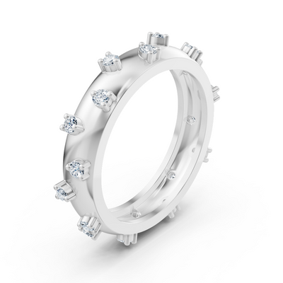 Eleganter Diamantring aus 14K Weißgold – 0,252 Karat
