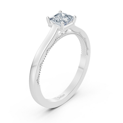 Solitär Diamantring aus Weißgold mit funkelndem Brillanten – luxuriöser Verlobungsring