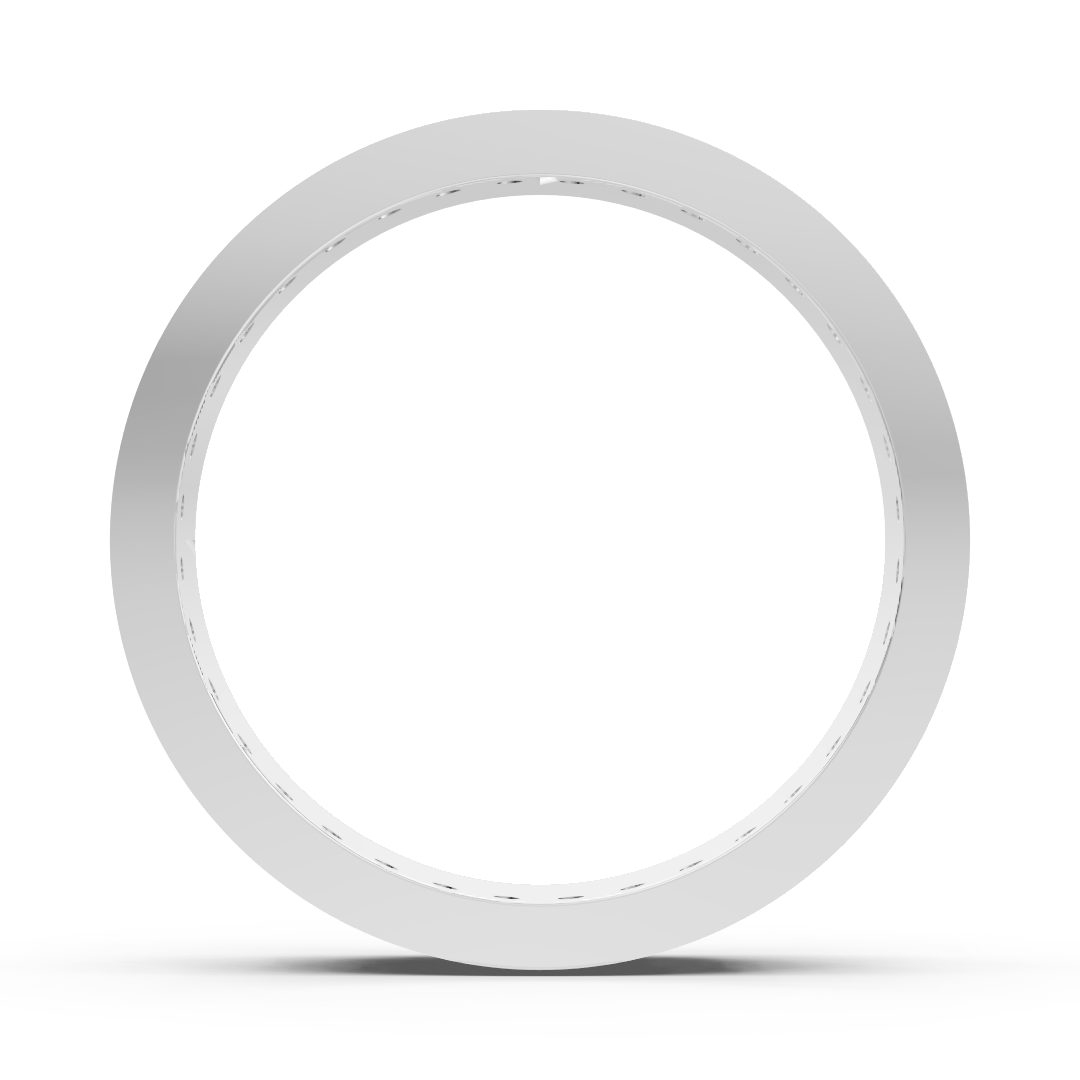 Exquisite diamond ring in 14K white gold