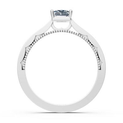 Solitär Diamantring aus Weißgold mit funkelndem Brillanten – luxuriöser Verlobungsring